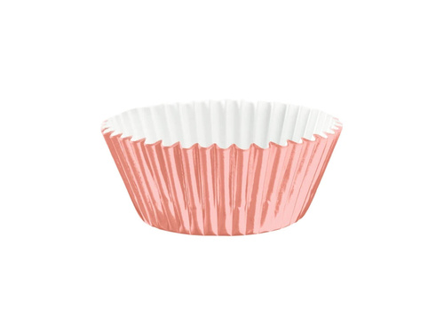 Rulouri pentru cupcakes auriu - 100 buc.