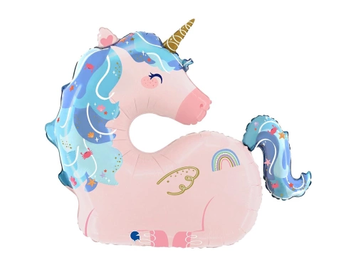 Balon cu folie Unicorn - 78x83 cm - 1 buc