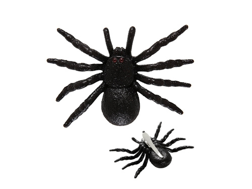 Broșă păianjen cu sclipici - 1 buc.