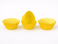 Rulouri galbene pentru cupcakes - 50 buc.