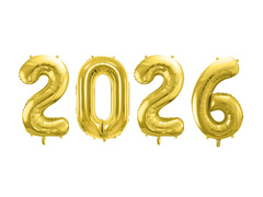 Set de baloane din folie 2026 aurii - 72 cm