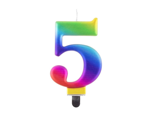 Număr lumânare galaxie - 5 - cinci