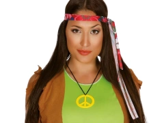 Colier hippie - mix de culori