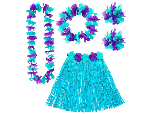 Set albastru hawaiian - 5 piese
