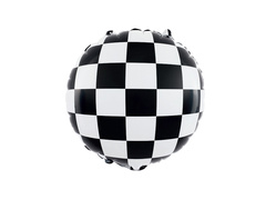 Balon folie tablă de șah - 45 x 50 cm - 1 buc.