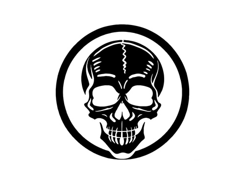 Șabloane pentru tort craniu - 1 buc.