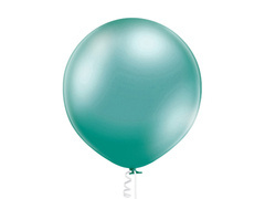 Balon latex verde lucios - uriaș 60 cm - 1 buc.