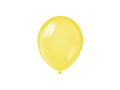Baloane de cristal - medii - galbene - 10 buc.