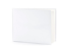 Carte de oaspeți albă - 50 foi