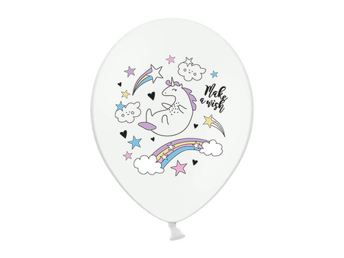 Balon pastel unicorn - 30 cm - 50 buc.