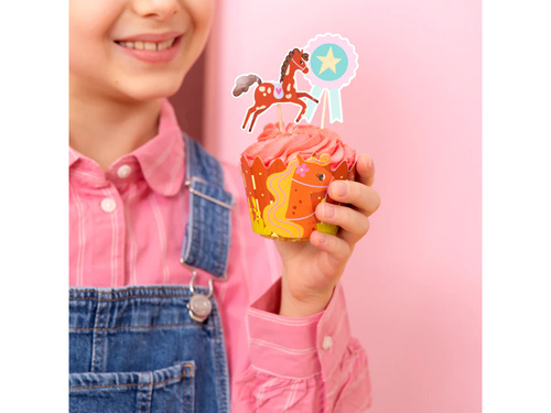 Cupe pentru prăjituri Horsies - 6 buc.