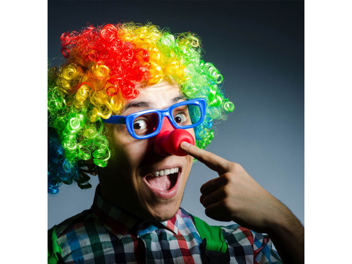 Nas de clovn scârțâitor - 1 buc.