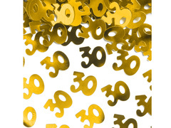 Confetti auriu pentru a treizecea aniversare - 15 g