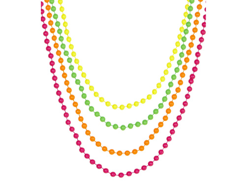 Set colier în stilul anilor '80 - 4 piese.