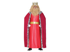 Costum de rege roșu pentru bărbați