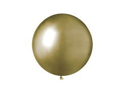 Balon din latex - auriu lucios - 48 cm