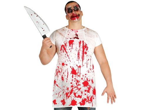 Șorț pătat cu sânge - 1 buc.