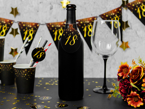 Pandantive spumante cu vodcă pentru a 18-a aniversare - 8 buc.