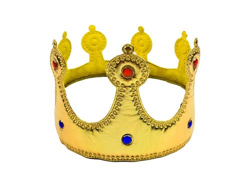 Costum de rege pentru copil - albastru - 80 cm - 1 buc.