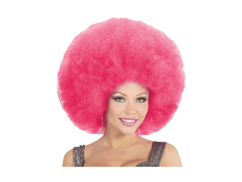 Peruca afro roz de înaltă calitate