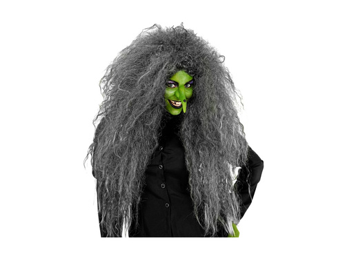 Peruca gri frisé mare