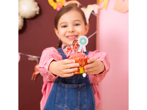 Culegător de tort Cai - 11 cm - 9 buc.