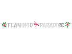 Banner Hawaiian Flamingo Paradise - 135 cm - 1 buc.