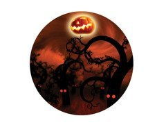 Vafe decorative pentru tort de Halloween - 20 cm