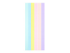 Lumânări subțiri colorate - 16,5 cm - 18 buc.