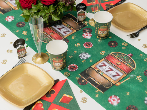 Ruletă Casino - 30 cm x 5 m - 1 buc.