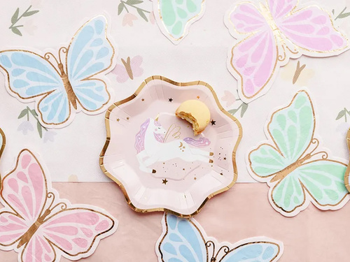 Șervețele aniversare Fluturi - 16 x 12 cm - 12 buc.