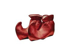 Elfa acoperă pantofi roșu - 1 pereche