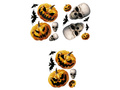 Decorațiuni electrostatice pentru ferestre de Halloween - 1 set