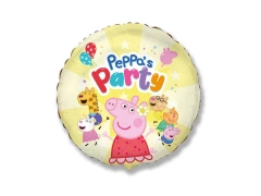Peppa's Birthday Party Balon de folie - 46 cm - 1 buc.
