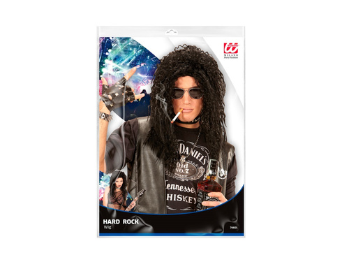 Hard Rock negru peruca cret