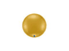 Balon rotund din folie aurie - 30" - 1 buc.