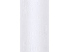 Tul alb simplu - 50 cm x 9 metri - 1 buc.