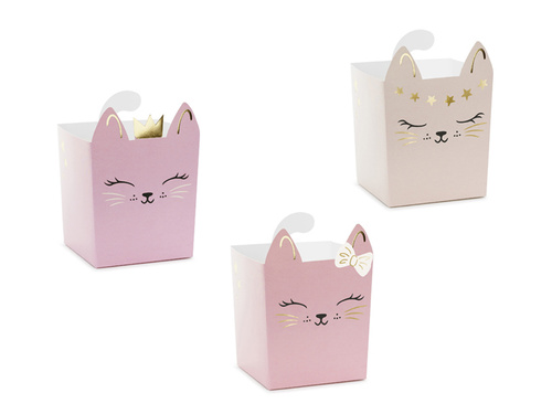 Cutii pentru gustări Cats - 3 buc.