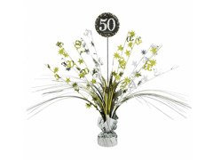 Decorațiuni de masă pentru a 50-a aniversare - 33 cm - 1 buc.