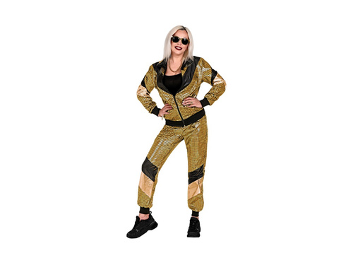 Costum anii '80 - trening auriu reflectorizant