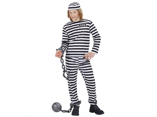 Costum de prizonier - 1 buc.