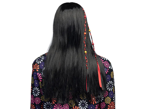 Peruca hippie cu împletituri