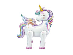 Balon folie „Unicorn” – 55 x 63 cm – 1 bucată.