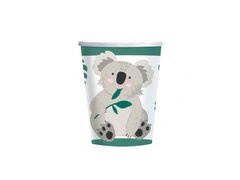 Cupe aniversare Koala - 250 ml - 8 buc.