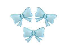 Balon din folie Card albastru - 55 x 42 cm - 3 buc.