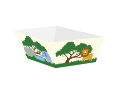 Cutii pentru chipsuri Safari - 4 buc.