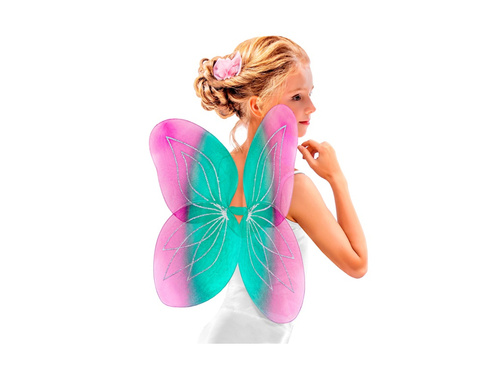 Aripi turcoaz-roz 58×46 cm