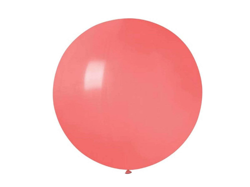 Balon gigant 80 cm în diametru - coral pastel