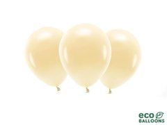 EKO baloane din latex pastel piersică deschisă - mari - 10 buc.