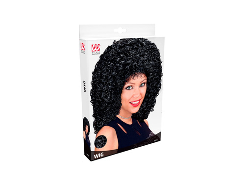 Peruca afro Gabrielle negru